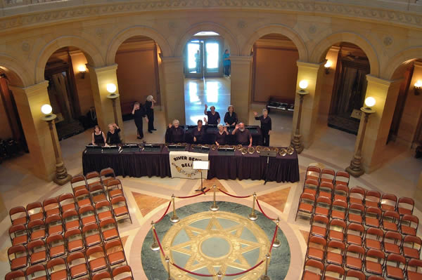Picture 5 set up in the rotunda